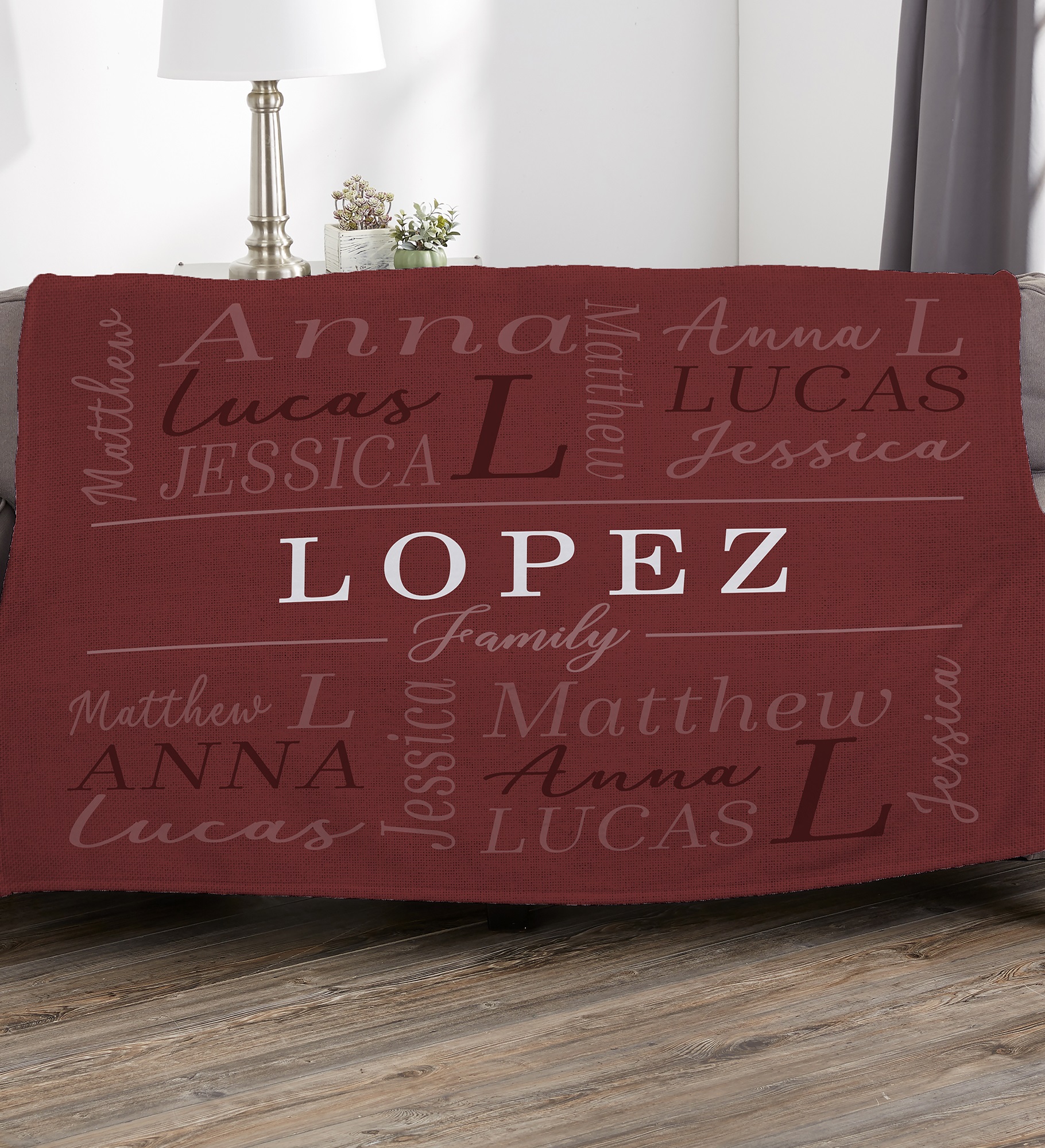 Family Is Everything Personalized Blanket